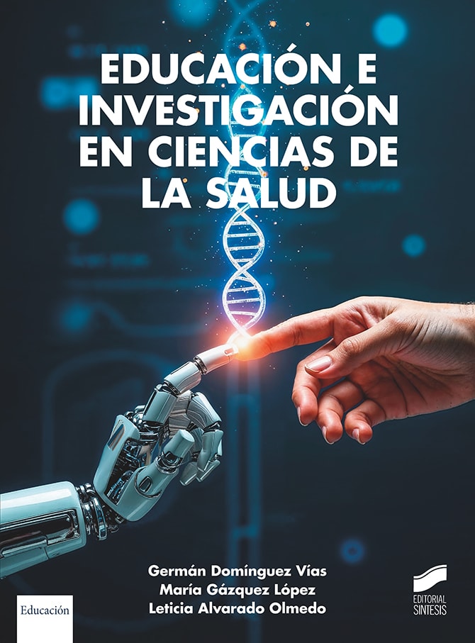 Portada del título educación e investigación en ciencias de la salud