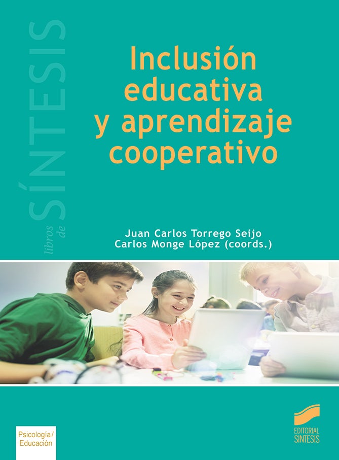 Portada del título inclusión educativa y aprendizaje cooperativo