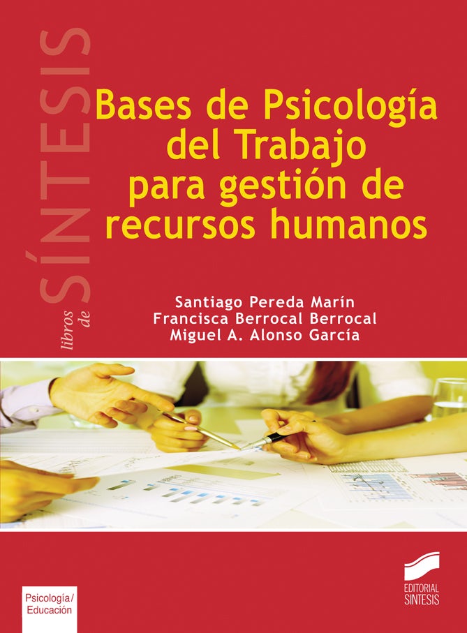 Portada del título bases de psicología del trabajo para gestión de recursos humanos
