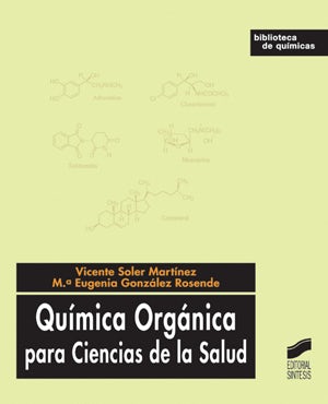 Portada del título química orgánica para ciencias de la salud