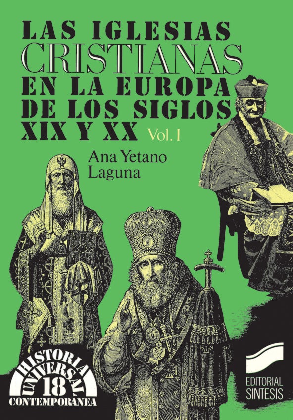 Portada del título las iglesias cristianas en la europa de los siglos xix y xx. vol. i
