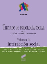 Portada del título tratado de psicología social. vol. ii: interacción social