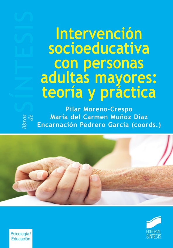 Portada del título intervención socioeducativa con personas adultas mayores: teoría y práctica