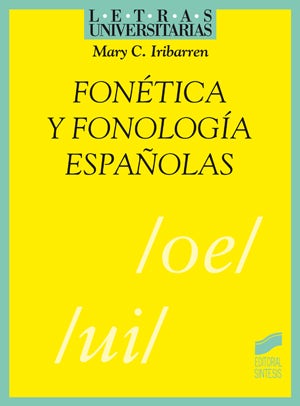 Portada del título fonética y fonología españolas