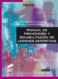 Portada del título manual de prevención y rehabilitación de lesiones deportivas