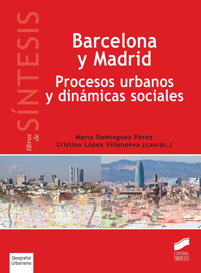 Portada del título barcelona y madrid. procesos urbanos y dinámicas sociales