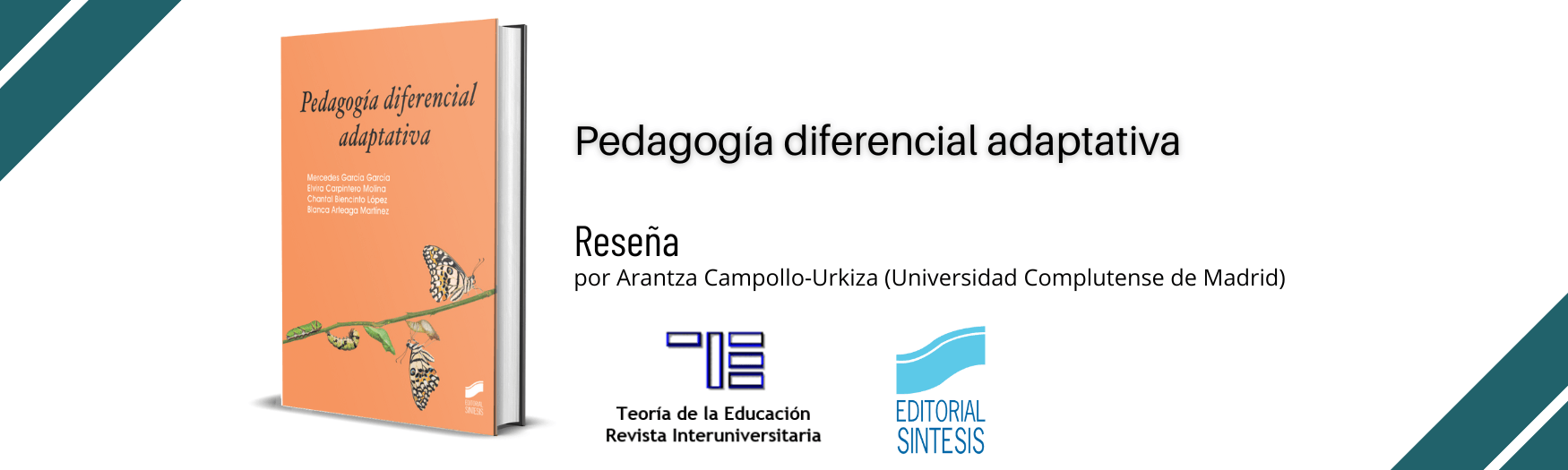 Reseña de Pedagogía diferencial adaptativa en Teoría de la Educación. Revista Interuniversitaria