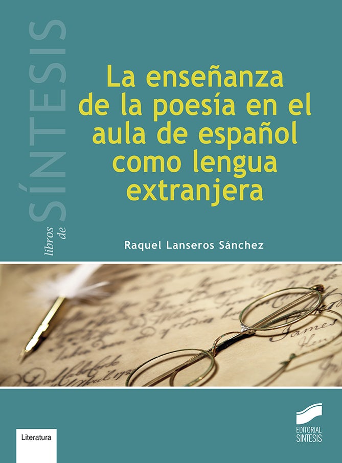 Portada del título la enseñanza de la poesía en el aula de español como lengua extranjera