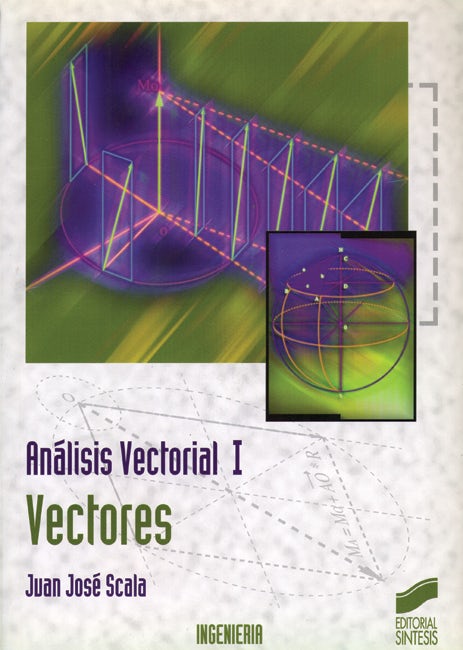 Portada del título análisis vectorial. vol. i: vectores