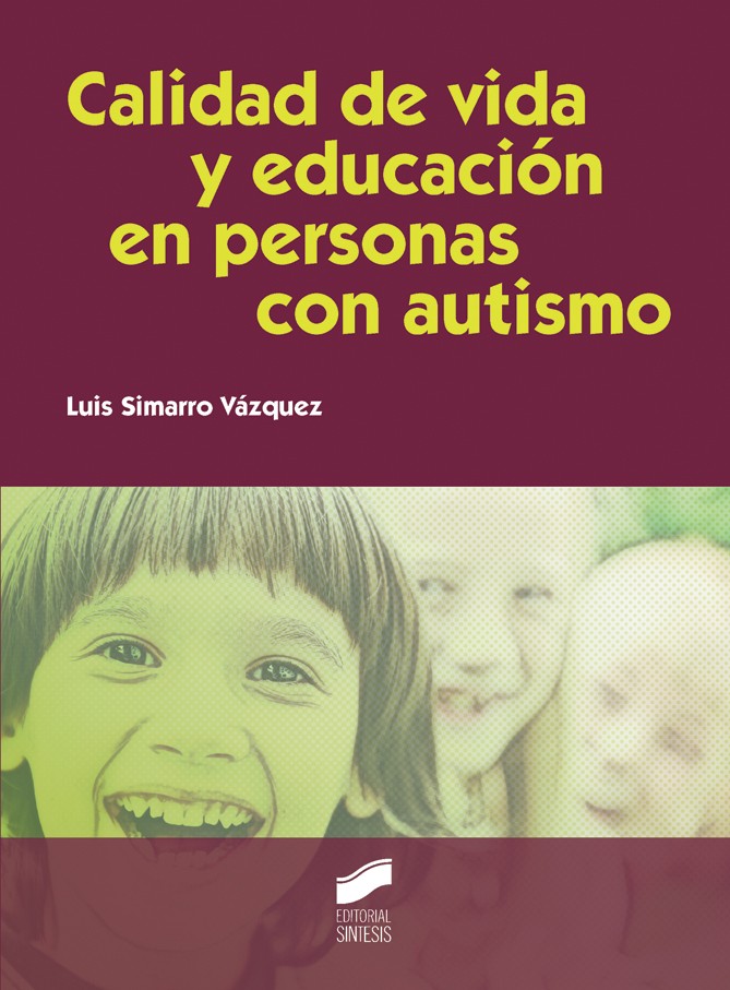 Portada del título calidad de vida y educación en personas con autismo