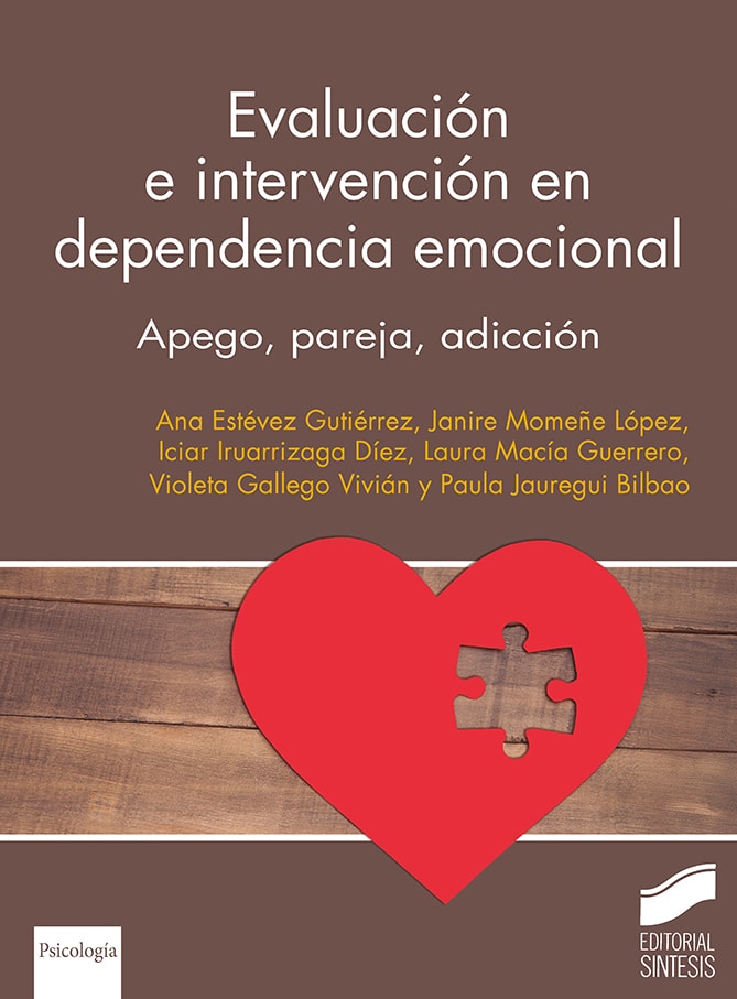 Portada del título evaluación e intervención en dependencia emocional