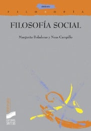 Portada del título filosofía social