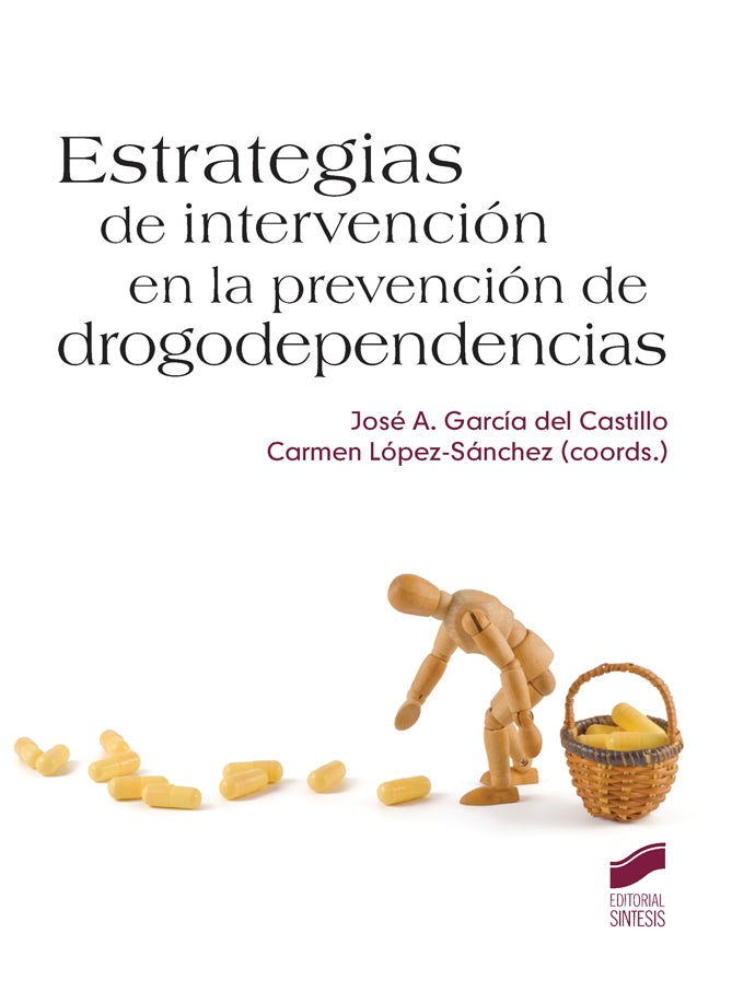 Portada del título estrategias de intervención en la prevención de drogodependencias