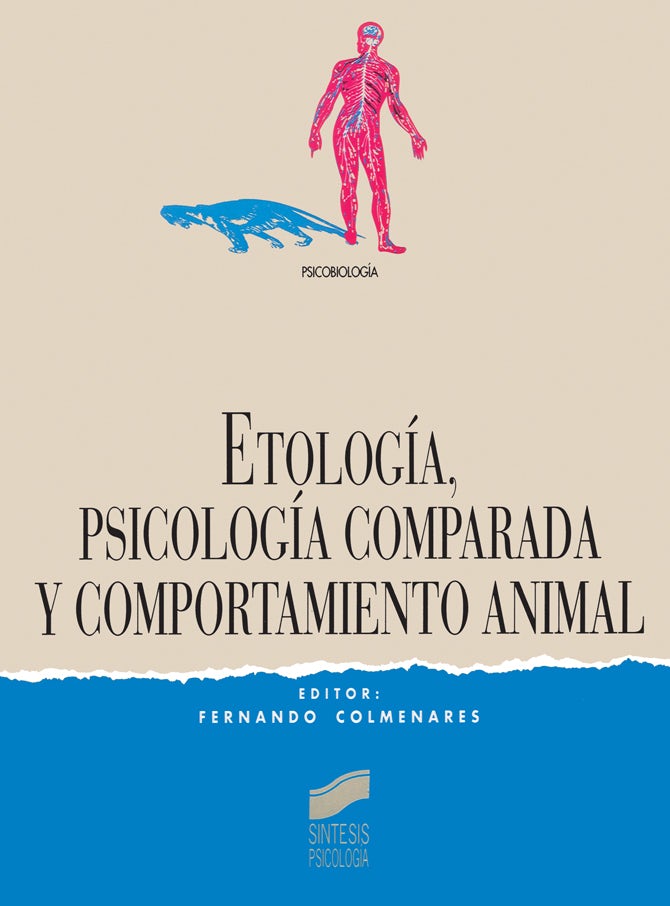 Portada del título etología, psicología comparada y comportamiento animal