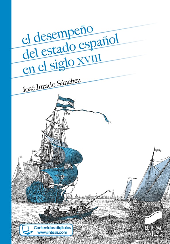 Portada del título el desempeño del estado español en el siglo xviii 