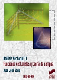 Portada del título análisis vectorial. vol. ii: funciones vectoriales y teoría de campos