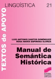 Portada del título manual de semántica histórica