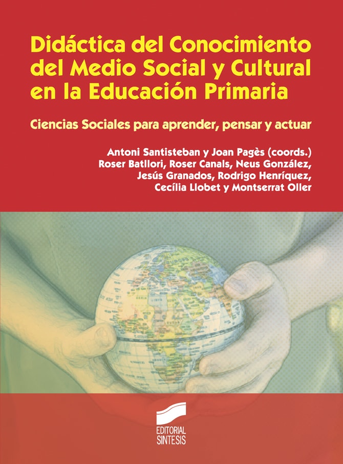 Portada del título didáctica del conocimiento del medio social y cultural en la educación primaria