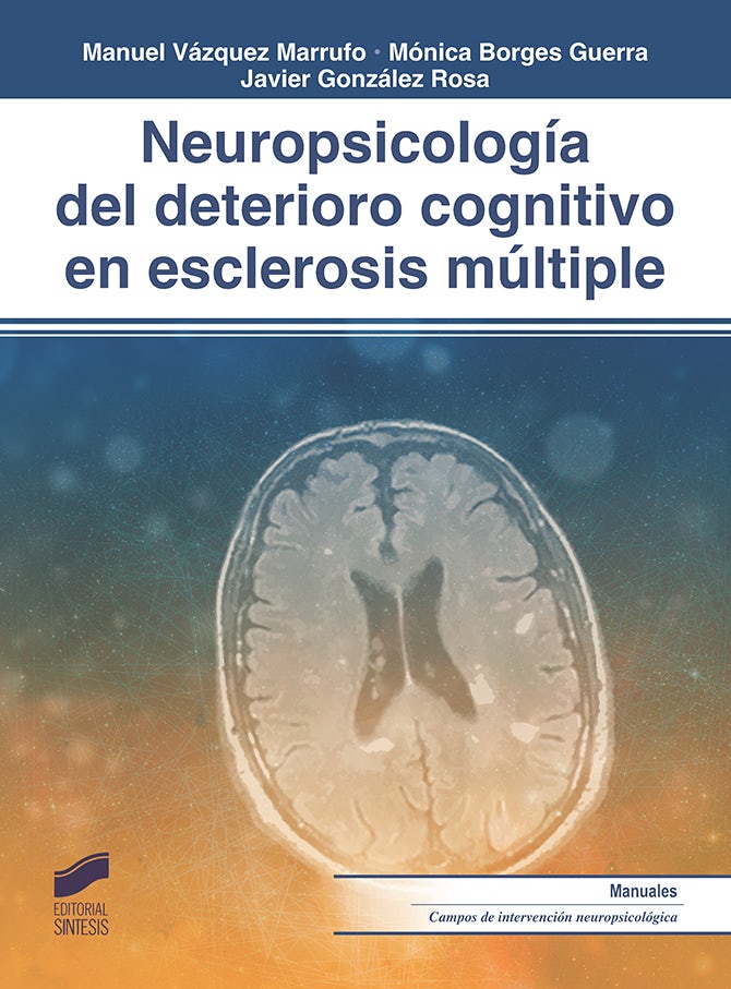 Portada del título neuropsicología del deterioro cognitivo en esclerosis múltiple