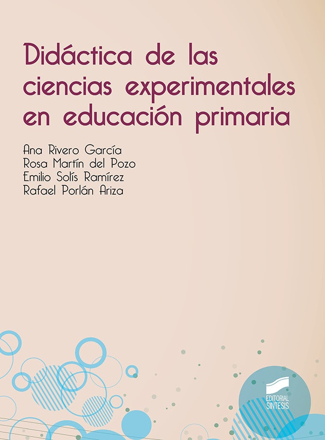 Portada del título didáctica de las ciencias experimentales en educación primaria 
