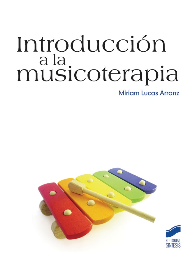 Portada del título introducción a la musicoterapia