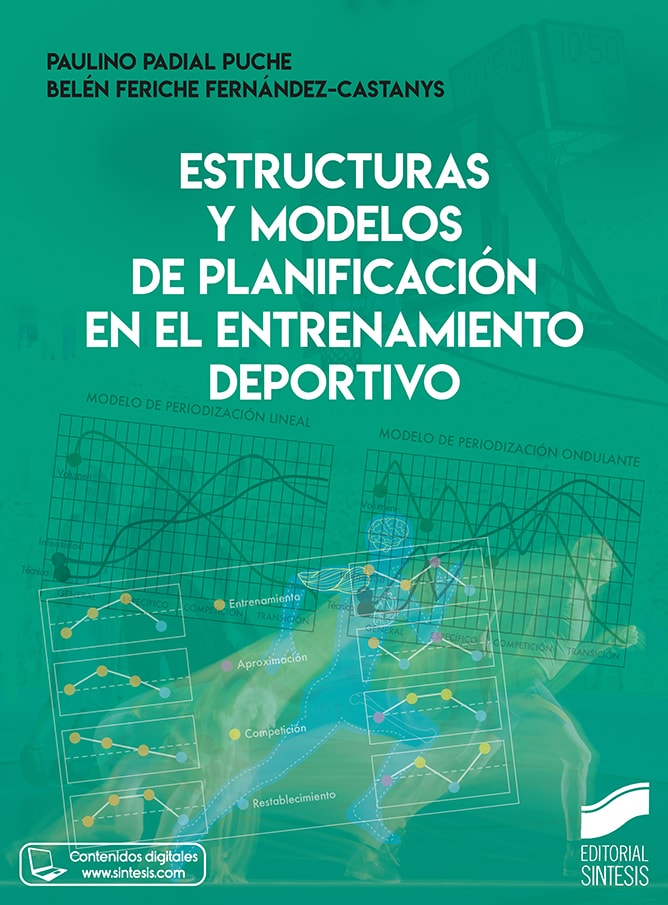 Portada del título estructuras y modelos de planificación en el entrenamiento deportivo