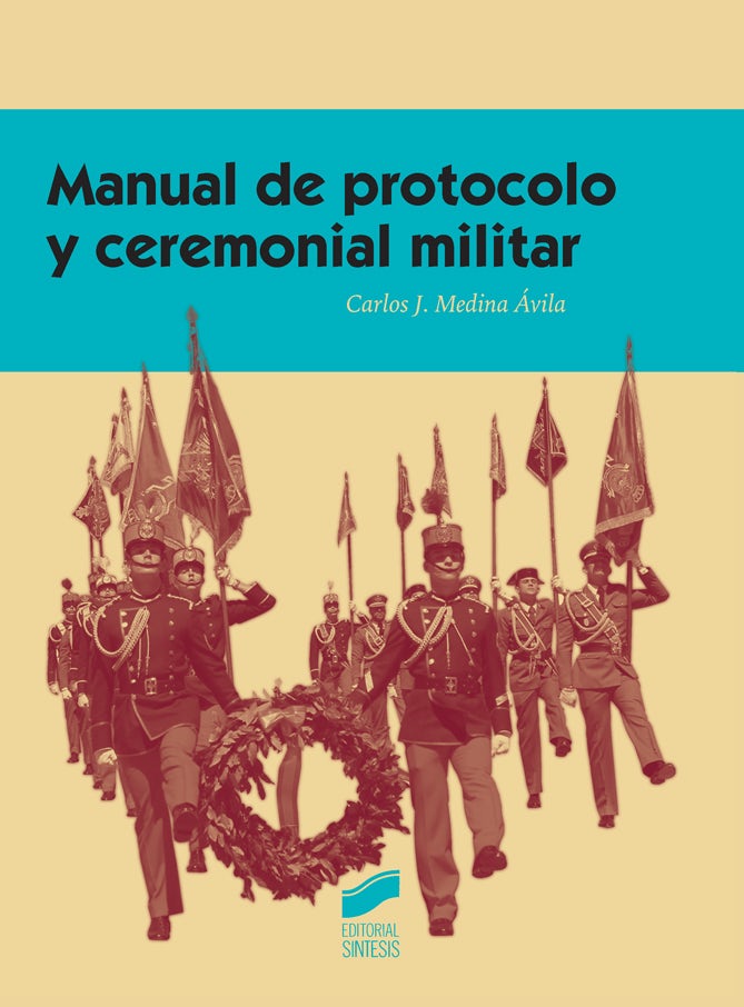 Portada del título manual de protocolo y ceremonial militar