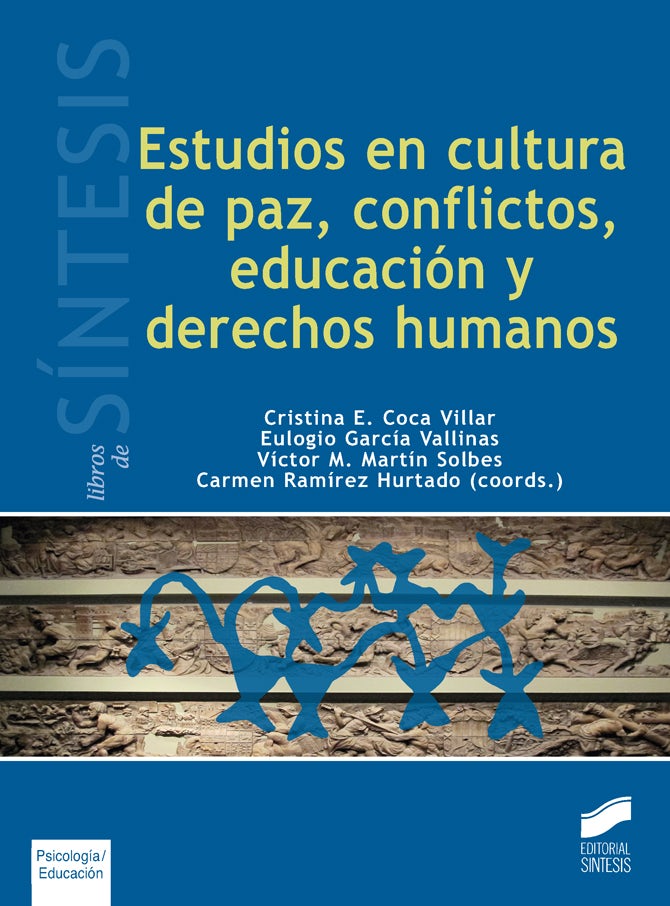 Portada del título estudios en cultura de paz, conflictos, educación y derechos humanos