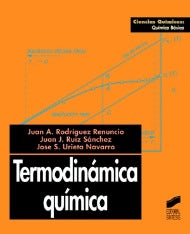 Portada del título termodinámica química  (2.ª edición corregida)