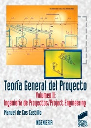 Portada del título teoría general del proyecto. vol. ii: ingeniería de proyectos
