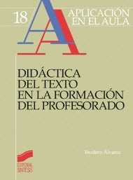 Portada del título didáctica del texto en la formación del profesorado