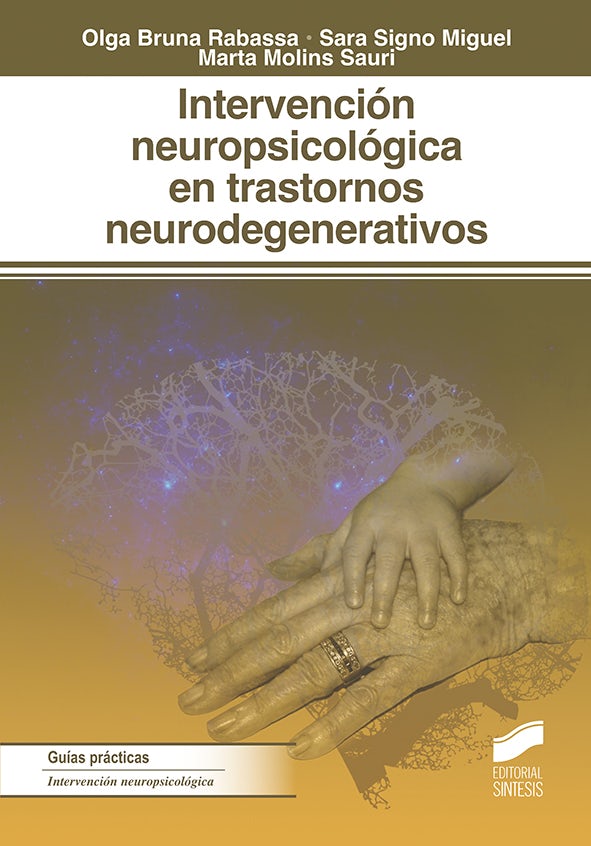 Portada del título intervención neuropsicológica en los trastornos neurodegenerativos