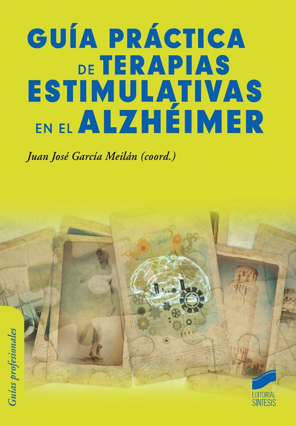 Portada del título guía práctica de terapias estimulativas en el alzhéimer