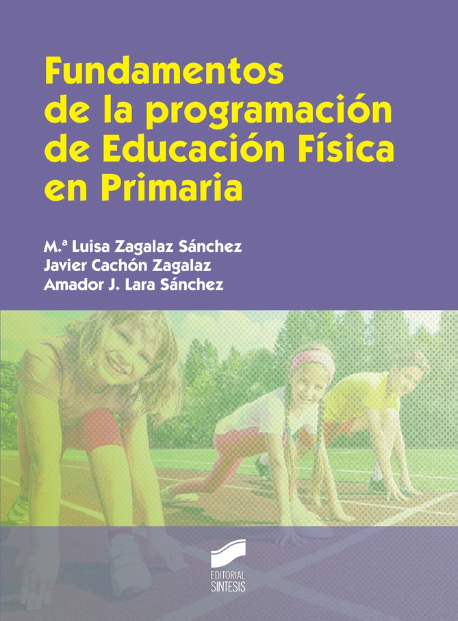 Portada del título fundamentos de la programación de educación física en primaria