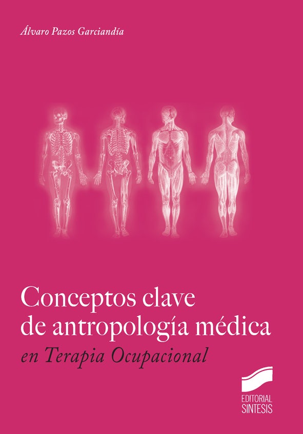 Portada del título conceptos clave de antropología médica en terapia ocupacional