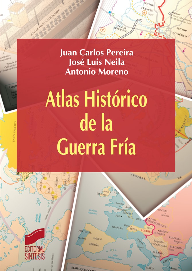 Portada del título atlas histórico de la guerra fría
