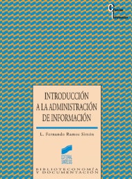 Portada del título introducción a la administración de información