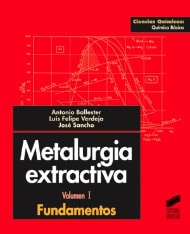 Portada del título metalurgia extractiva. vol. i: fundamentos