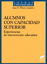 Portada del título alumnos con capacidad superior