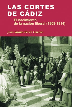 Portada del título las cortes de cádiz